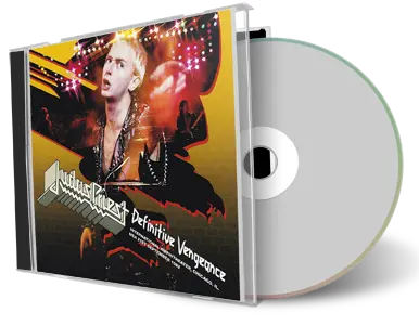 Front cover artwork of Judas Priest Compilation CD Definitive Vengeance Chicago 1982 Audience