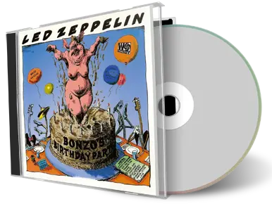 Front cover artwork of Led Zeppelin Compilation CD Bonzo'S Birthday Party 1973 Audience