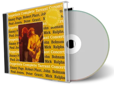 Front cover artwork of Led Zeppelin Compilation CD Complete Tarrant Concert 1977 Audience