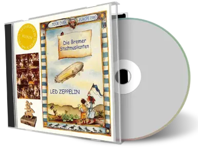 Front cover artwork of Led Zeppelin Compilation CD Die Bremer Stadtmusikanten 1980 Soundboard