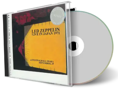 Front cover artwork of Led Zeppelin Compilation CD Fatally Wanderer 1971 Audience