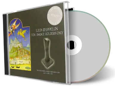 Front cover artwork of Led Zeppelin Compilation CD For Badgeholders Only 1977 Audience