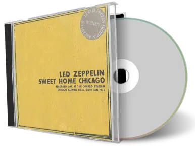 Front cover artwork of Led Zeppelin Compilation CD Sweet Home Chicago 1975 Audience