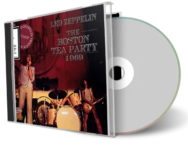 Front cover artwork of Led Zeppelin Compilation CD The Boston Tea Party 1969 Audience