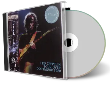 Front cover artwork of Led Zeppelin Compilation CD Tour Over Dortmund 1980 Audience