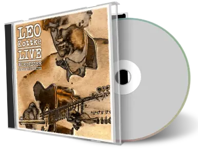 Front cover artwork of Leo Kottke Compilation CD Worchester 1973 Soundboard