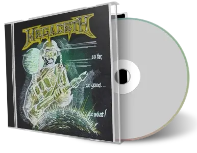 Front cover artwork of Megadeth 1988-05-12 CD Bradford Audience