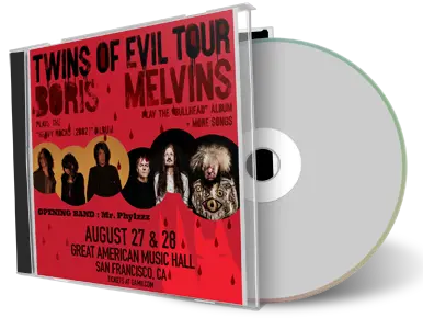 Front cover artwork of Melvins 2023-08-28 CD San Francisco Audience