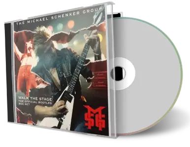 Front cover artwork of Michael Schenker Group Compilation CD Walk The Stage Audience