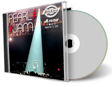 Front cover artwork of Pearl Jam 2023-09-13 CD Fort Worth Audience
