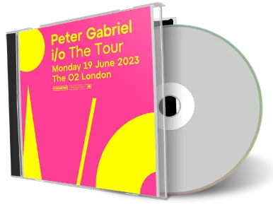 Front cover artwork of Peter Gabriel 2023-06-19 CD London Audience