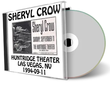 Front cover artwork of Sheryl Crow 1994-09-11 CD Las Vegas Audience