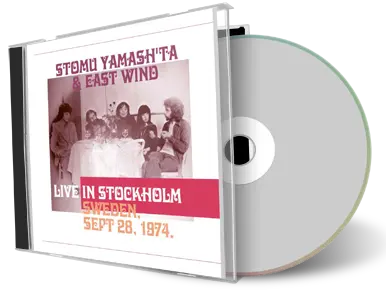 Front cover artwork of Stomu Yamashtas East Wind 1974-09-28 CD Stockholm Soundboard