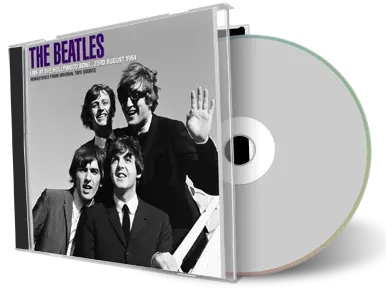 Front cover artwork of The Beatles 1964-08-23 CD Hollywood Audience