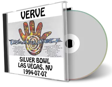 Front cover artwork of The Verve 1994-07-07 CD Las Vegas Audience