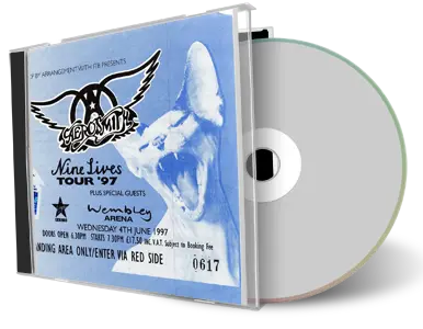 Front cover artwork of Aerosmith 1997-06-04 CD London Audience