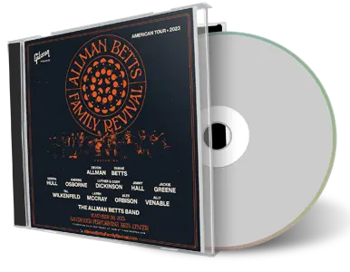 Front cover artwork of Allman Betts Family Revival 2023-11-28 CD Reading Audience