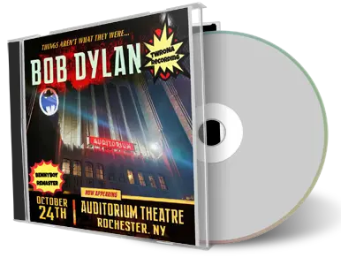 Front cover artwork of Bob Dylan 2023-10-24 CD Rochester Audience