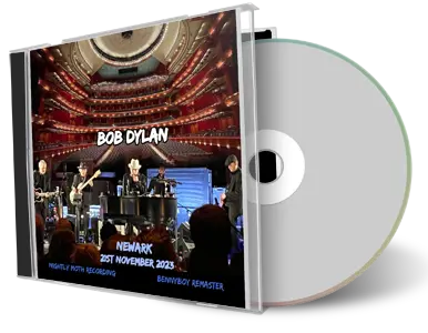 Front cover artwork of Bob Dylan 2023-11-21 CD Newark Audience