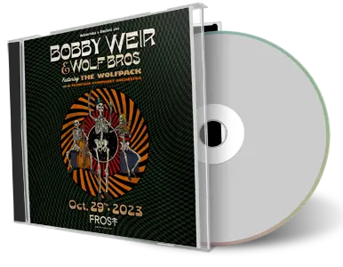 Front cover artwork of Bob Weir 2023-10-29 CD Palo Alto Audience