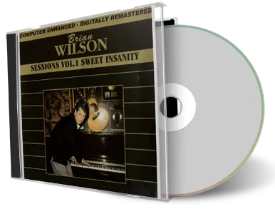 Front cover artwork of Brian Wilson Compilation CD Sweet Insanity Soundboard