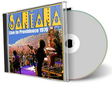 Front cover artwork of Carlos Santana 1970-10-10 CD Providence Soundboard