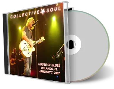 Front cover artwork of Collective Soul 2007-01-07 CD Orlando Audience