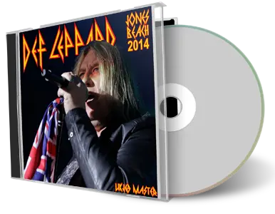 Front cover artwork of Def Leppard 2014-08-06 CD Wantagh Audience