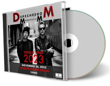 Front cover artwork of Depeche Mode 2023-11-26 CD Seattle Audience