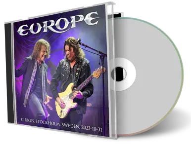 Front cover artwork of Europe 2023-10-31 CD Stockholm Audience