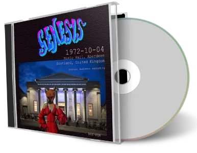 Front cover artwork of Genesis 1972-10-04 CD Aberdeen Audience