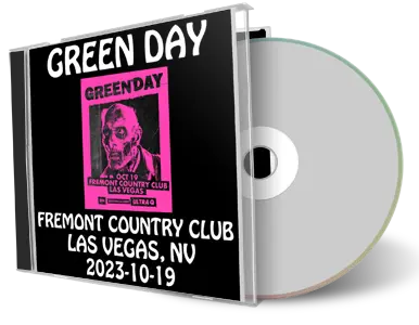 Front cover artwork of Green Day 2023-10-19 CD Las Vegas Audience