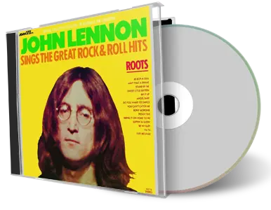 Front cover artwork of John Lennon Compilation CD Roots Soundboard