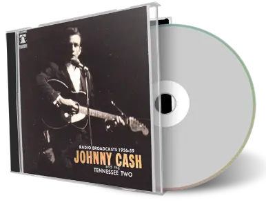 Front cover artwork of Johnny Cash Compilation CD Radio Broadcasts 1956 1959 Soundboard