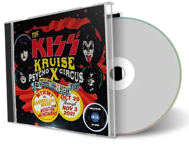 Front cover artwork of Kiss 2021-11-03 CD Norvegian Gem Ship Audience
