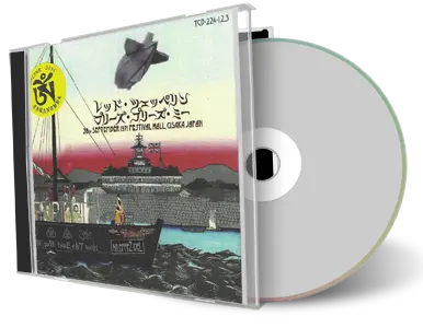 Front cover artwork of Led Zeppelin 1971-09-28 CD Osaka Audience