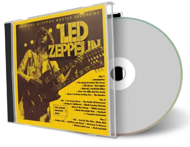 Front cover artwork of Led Zeppelin 1977-06-23 CD Inglewood Audience