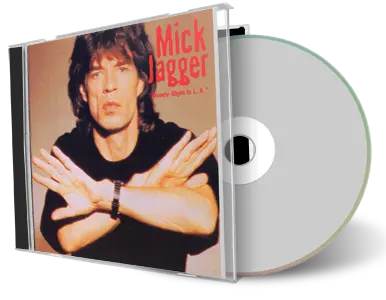 Front cover artwork of Mick Jagger 1987-10-20 CD Los Angeles Audience