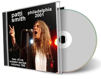 Front cover artwork of Patti Smith 2001-05-07 CD Philadelphia Audience