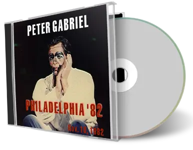 Front cover artwork of Peter Gabriel 1982-11-16 CD Philadelphia Audience