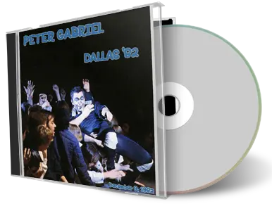Front cover artwork of Peter Gabriel 1982-12-09 CD Dallas Audience