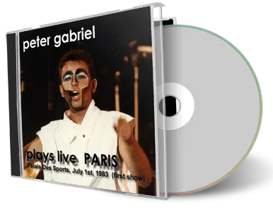 Front cover artwork of Peter Gabriel 1983-07-01 CD Paris Audience