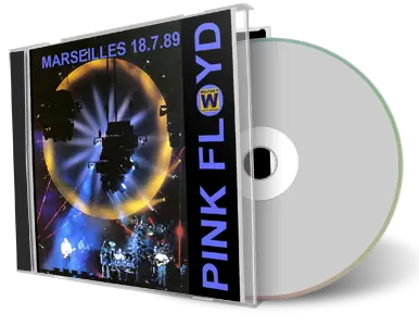 Front cover artwork of Pink Floyd 1989-07-18 CD Marseilles  Audience