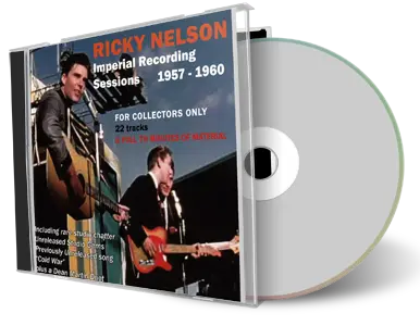 Front cover artwork of Ricky Nelson Compilation CD Recording Sessions 1957 1960 Soundboard