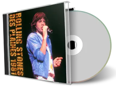 Front cover artwork of Rolling Stones Compilation CD Des Plaines 1981 Soundboard