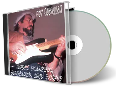 Front cover artwork of Roy Buchanan 1977-07-18 CD Cleveland Soundboard