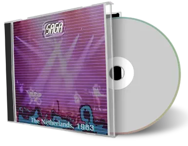 Front cover artwork of Saga 1983-10-28 CD Sittard Soundboard