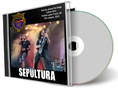 Front cover artwork of Sepultura 2023-08-13 CD Bloodstock Open Air Audience