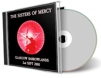 Front cover artwork of Sisters Of Mercy 2000-09-02 CD Glasgow Audience