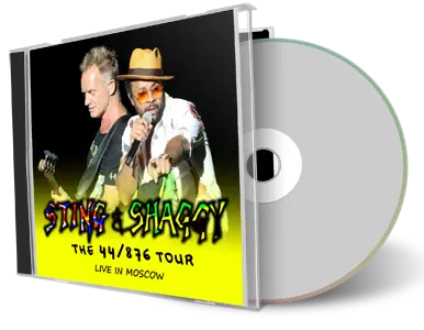 Front cover artwork of Sting And Shaggy 2018-11-11 CD Moscow Audience